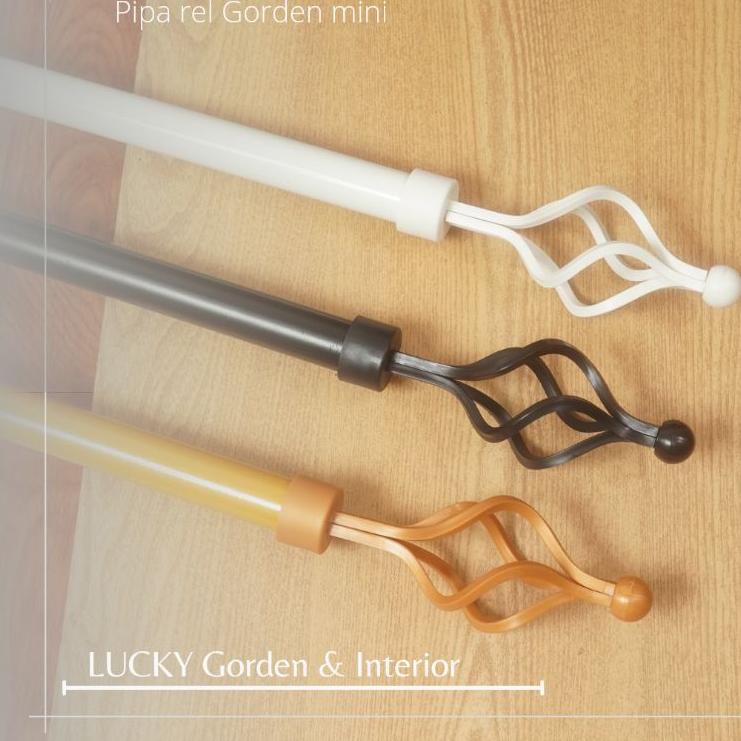 Paling Laris Pipa rel gorden mini / batang gorden mini