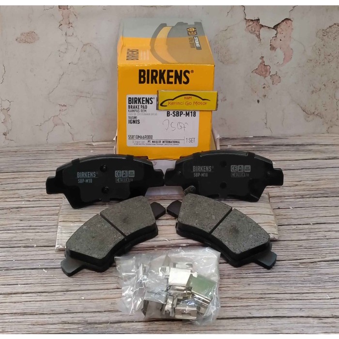 BRAKE PAD KAMPAS REM DEPAN IGNIS 2016-ON BIRKENS SBP-M18