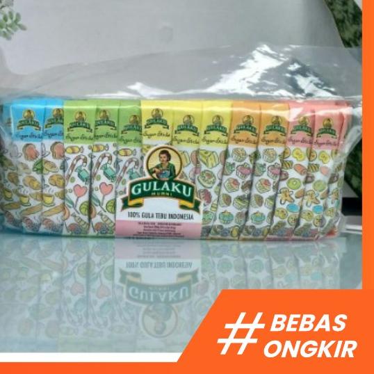

Oke Price Gulaku Sticks - Gula Stik 125 sachet @ 8 gr (exp date Agustus 2024)'