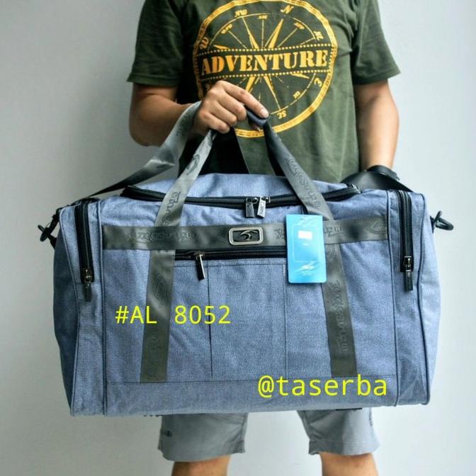 Tas Travel Bag Pakaian Jumbo Tebal Duffle Super Besar Alto Al 8052 Termurah