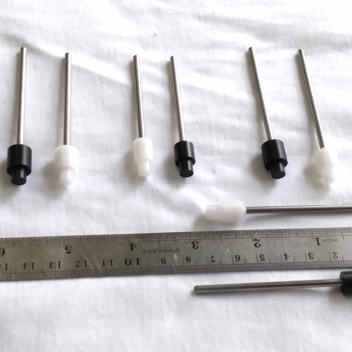 PENTIL valve pcp aneka ukuran 3mm 3.5mm dan 4mm - 3mm datar 10mm