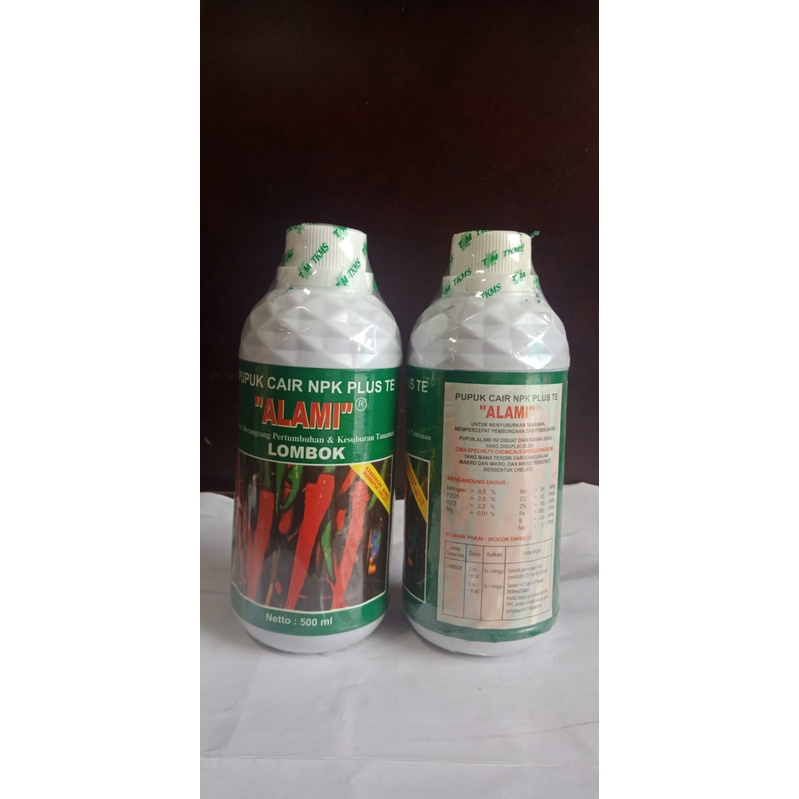 PUPUK CAIR NPK PLUS TE ALAMI CABE 500ML