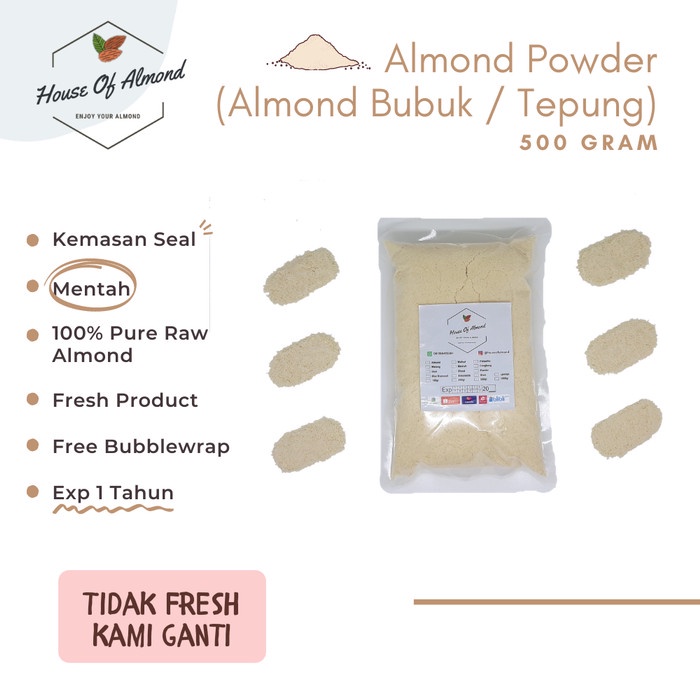 

[NEW] Almond Powder 500Gr