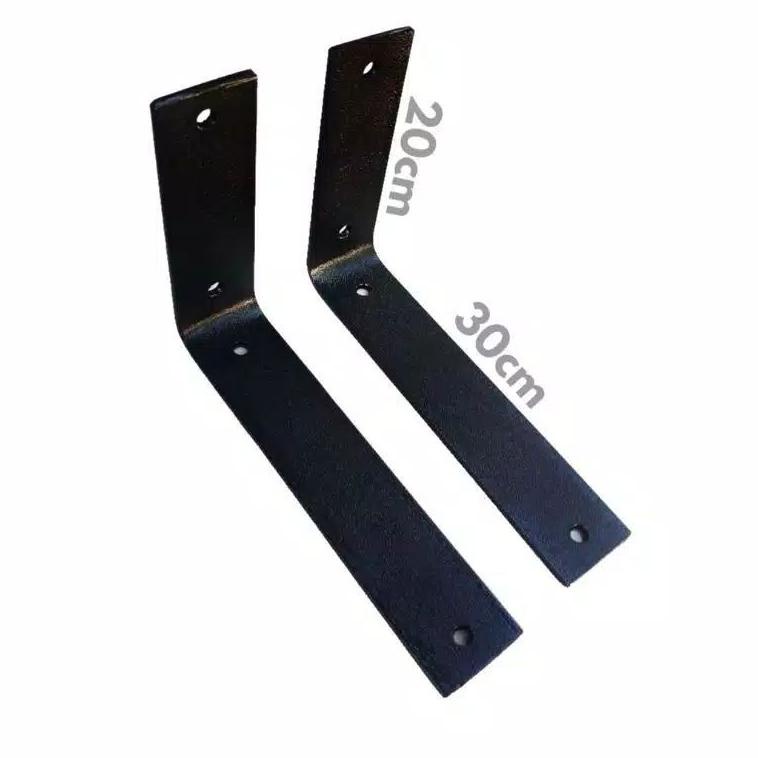 ㆈ ( Bisa COD ) Siku Rak Dinding Bahan Plat Tebal 2 mm ヵ