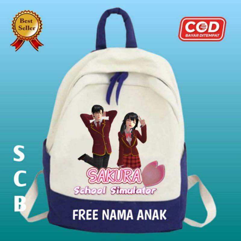 Tas Ransel Anak Sakura School Simulator