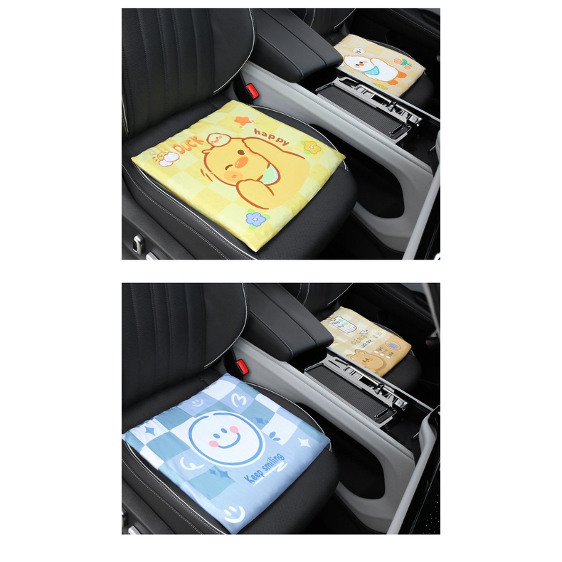 Bantal Kreatif Kartun Mobil, Bantal Bernapas Dan Indah Untuk Mobil, universal Sepanjang Tahun Bulat