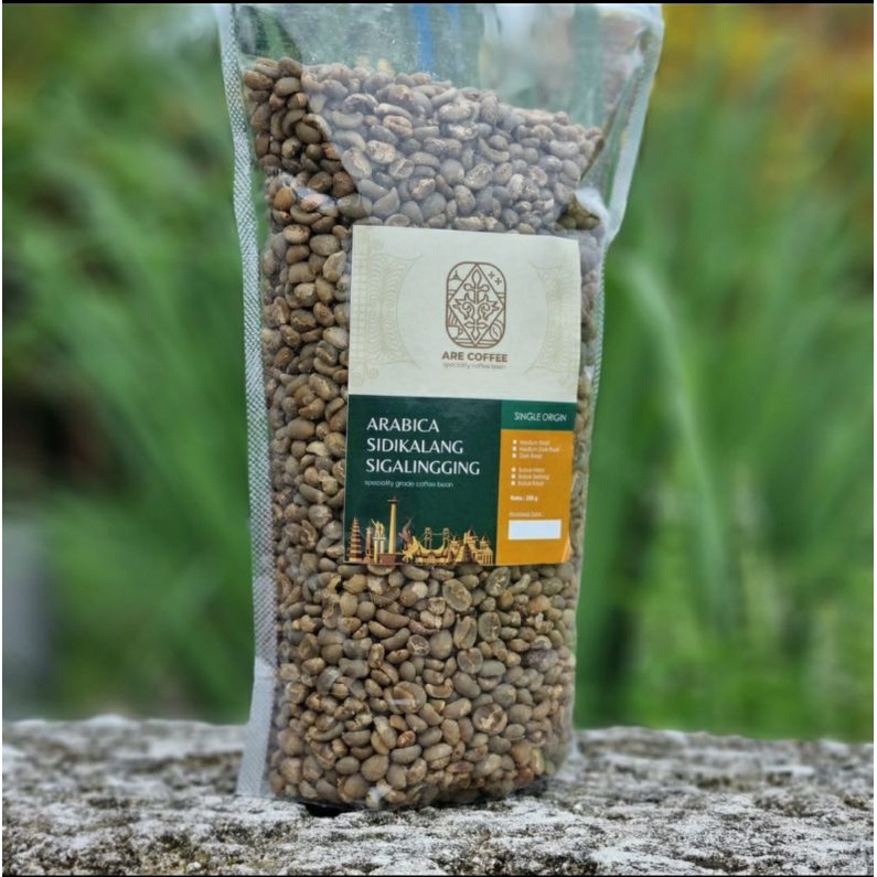 

Biji Kopi Mentah - Green Bean Arabica Sidikalang Sigalingging 1000 gram - 1 kg