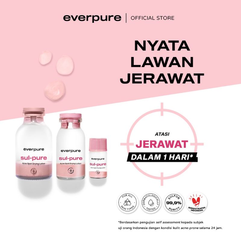 Everpure Sul-Pure Acne Spot Drying Lotion - Obat Totol Jerawat