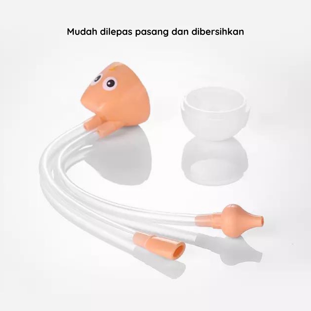 Alat Sedot Ingus Bayi Baby Nasal Aspirator Manual Selang Pembersih Kotoran Hidung Nose Cleaner Penyedot Lendir Perlengkapan Baru Lahir Peralatan Anak Balita Bunbunbabyshop