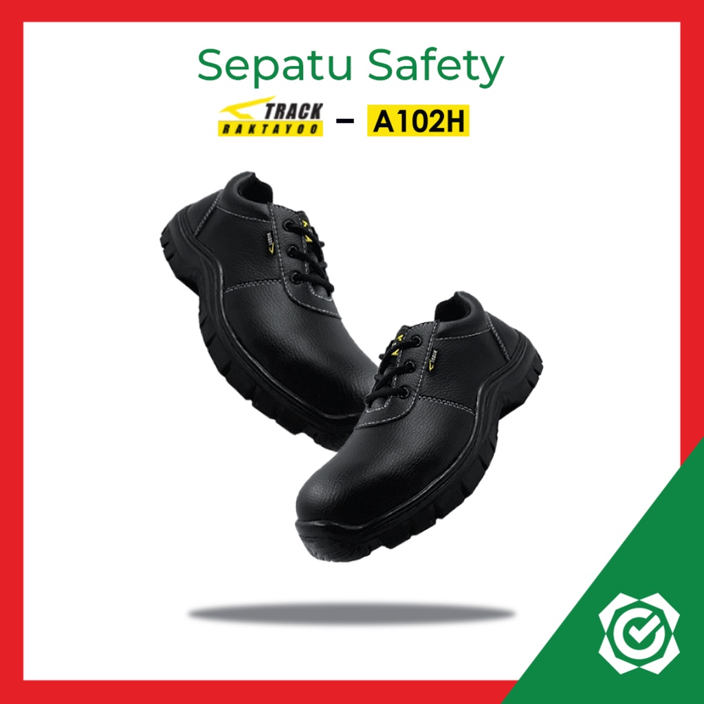 Sepatu Safety Kerja Tali Track Raktayoo A102H