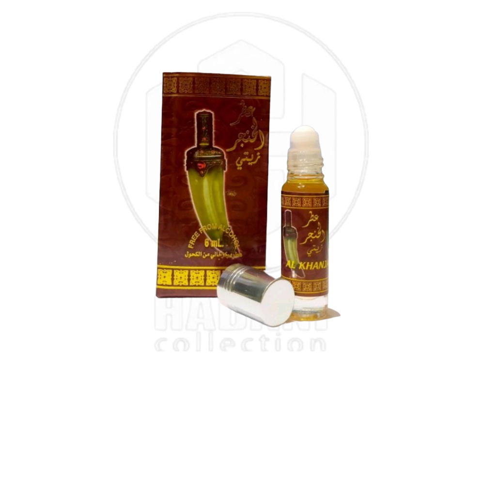 Parfum Dobha roll 6ml original AL KHANJAR/ Parfum Arab Dobha ROLL 6 ml Original