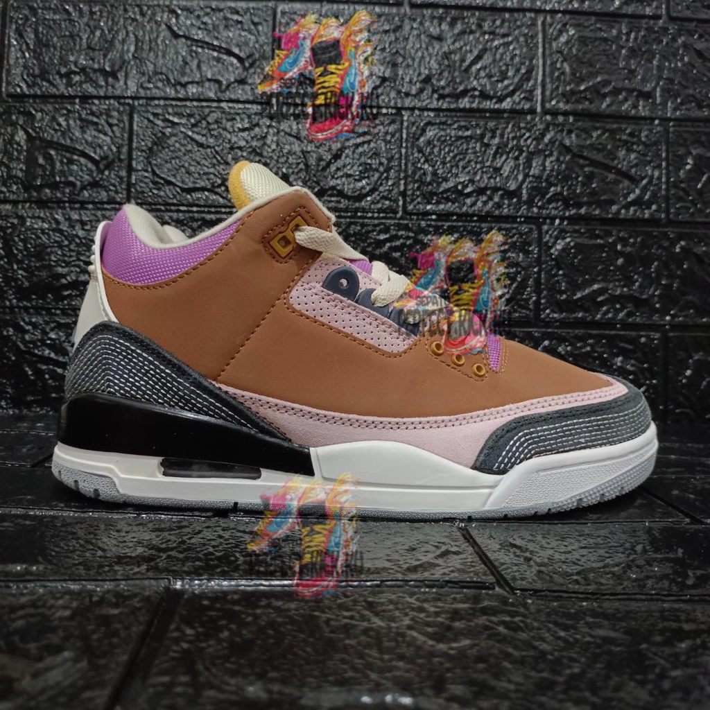 Sepatu Air Jordan 3 Retro Winterized Archaeo Brown PREMIUM ORIGINAL