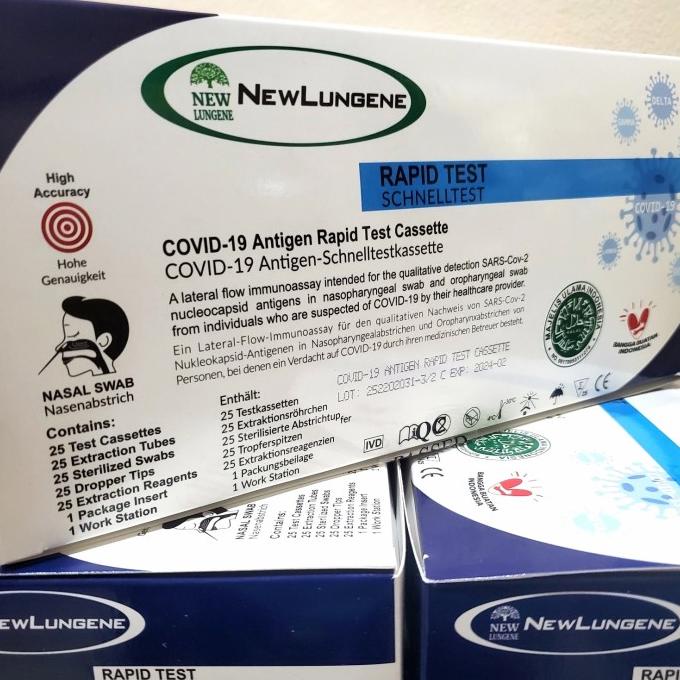 New Lungene Omicron Antigen isi 25 Test