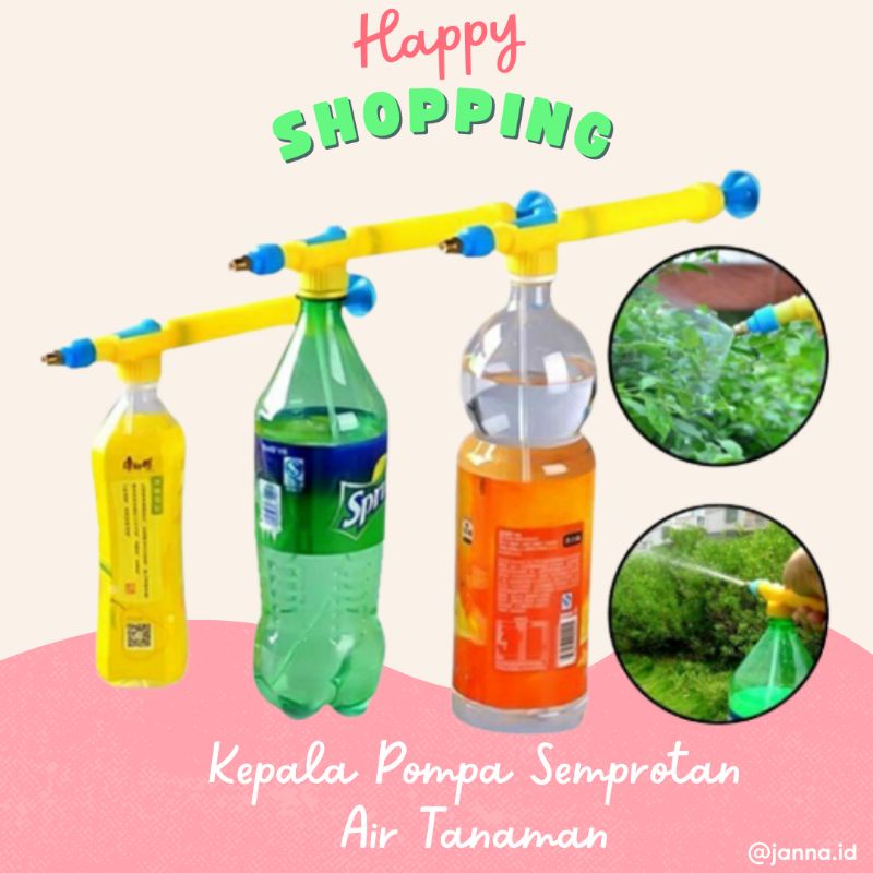 Kepala Pompa Semprotan Air Penyiram Tanaman Praktis