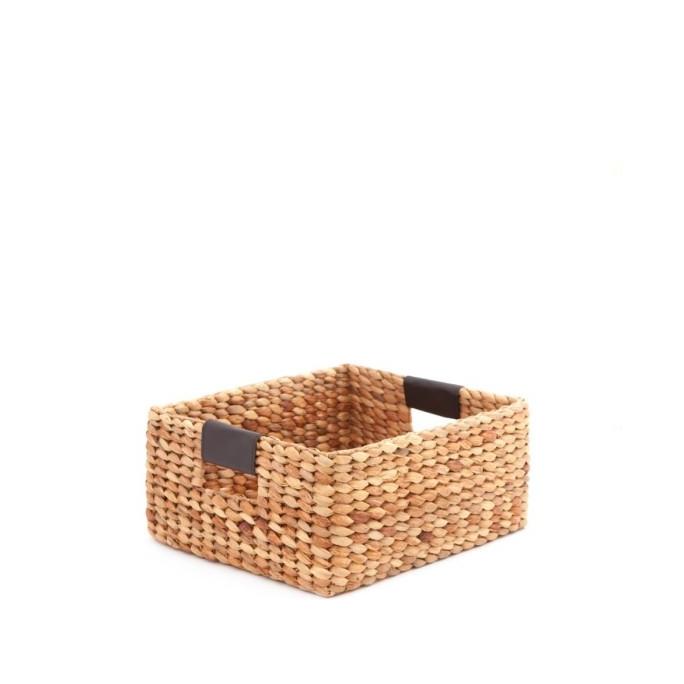 Rectangle Buco Natural/Keranjang Eceng Gondok Multifungsi paling dicari