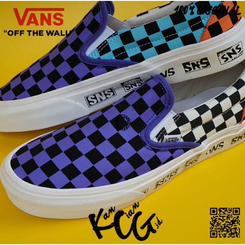 Vans Vault OG Slip On X SNS Electric Purple Original