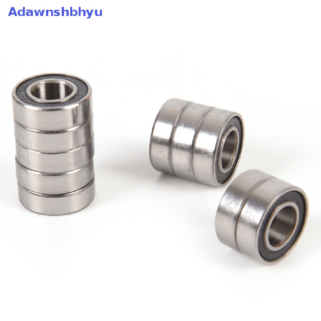 Adhyu 10PCS 688-2RS 688rs Karet Sealed Ball Bearing Miniatur Bantalan 8x16x5mm ID