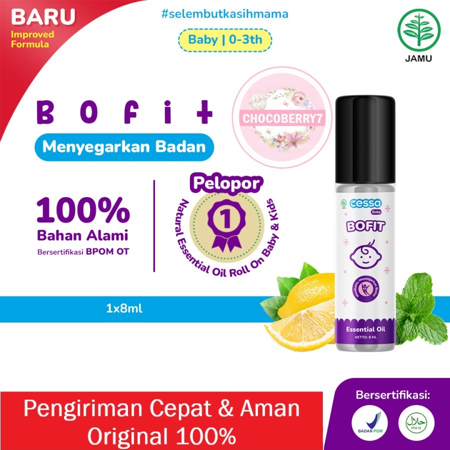 Cessa Cough n Flu Baby / Kids - Cessa HAPPY NOSE BPOM OT Obat Batuk Pilek Bayi Essential Oil Cough and Flu