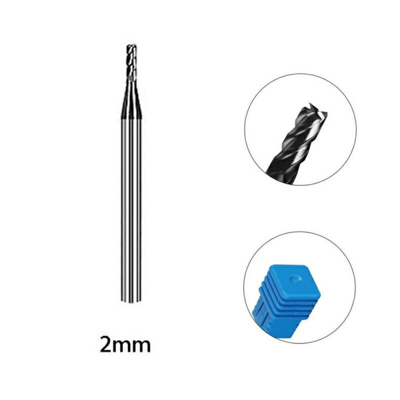 Mata Bor end mil carbid mata miling mata bor frais 2mm 4flute long 50mm