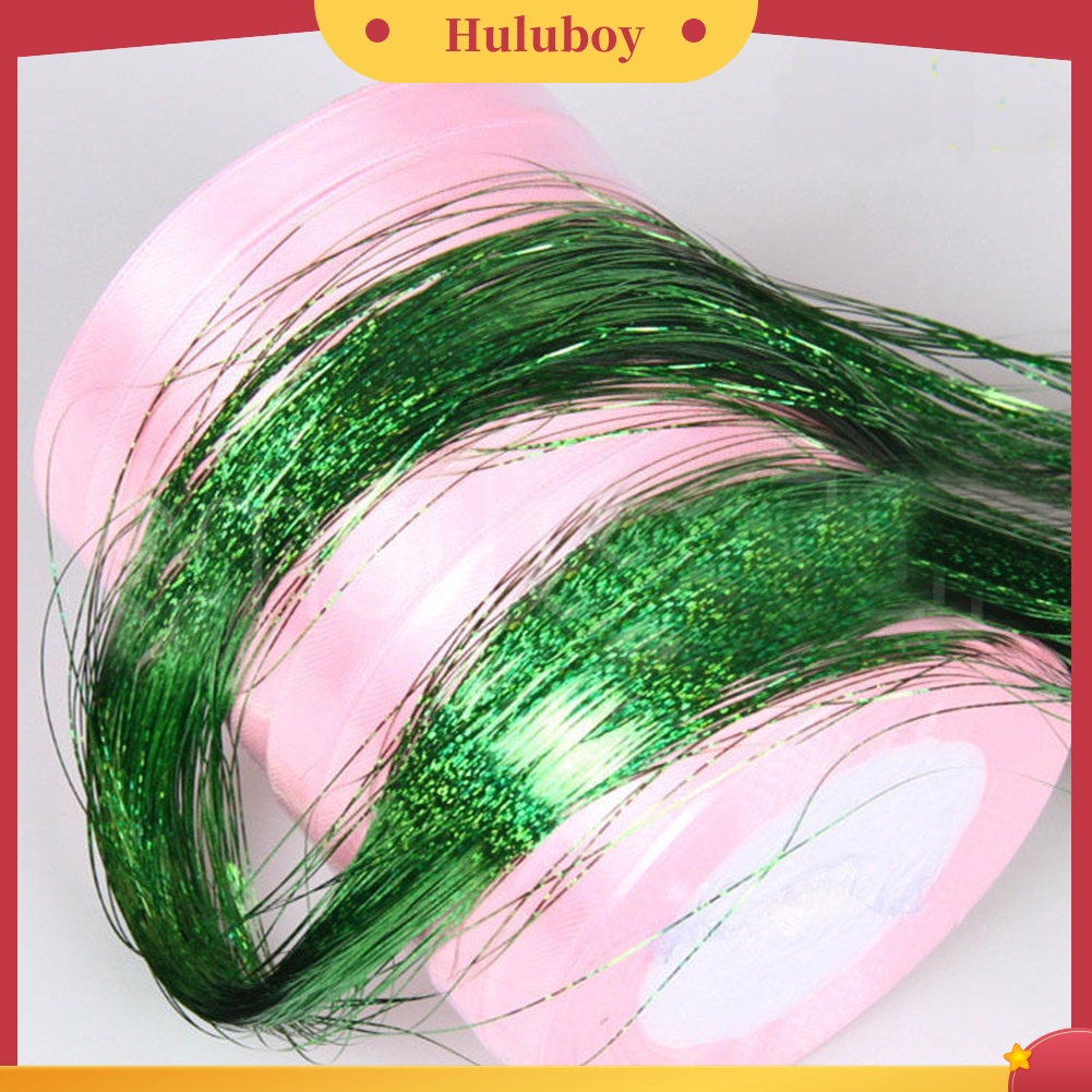 Hair Extension Aksen Glitter Sparkly Untuk Pesta Klub Malam