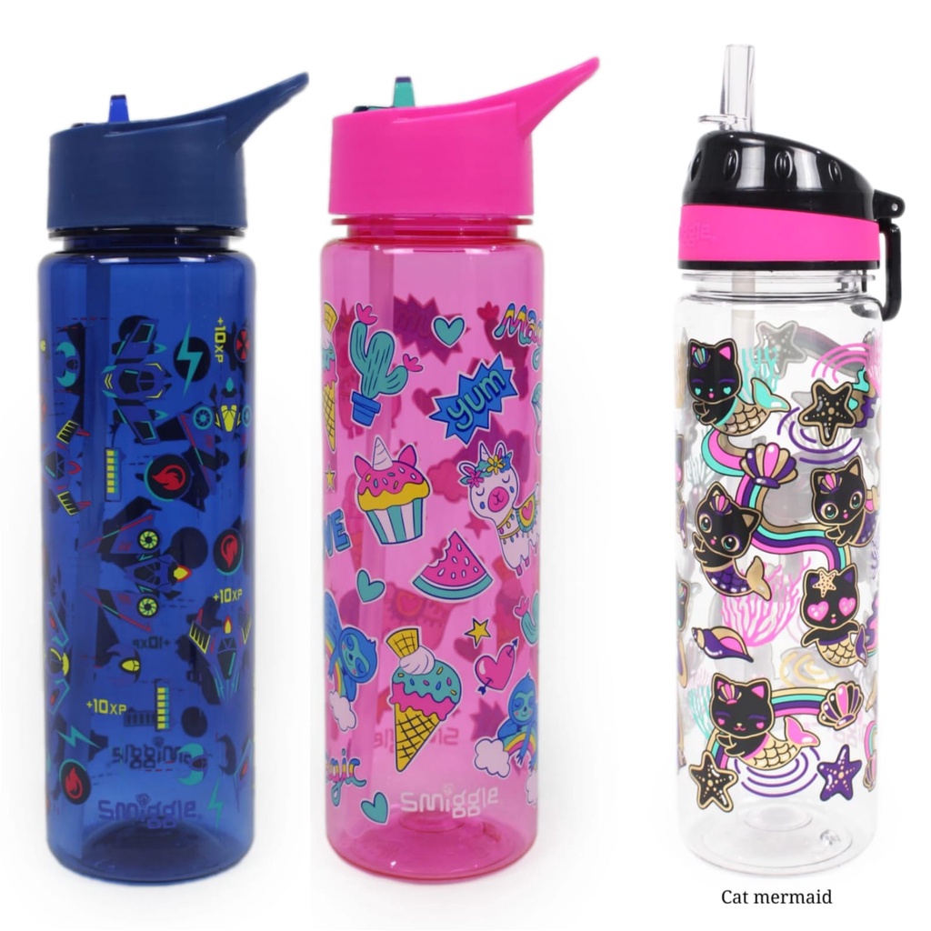 Jual Botol Smiggle Spritz Flip Spout Spray / Bottle Smiggle / Botol