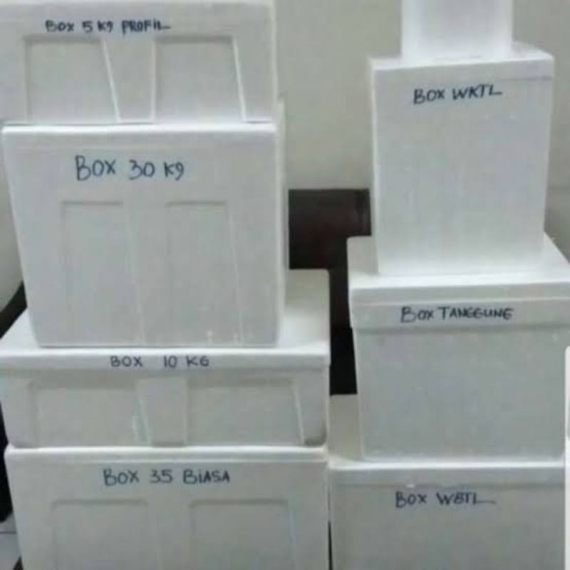 

styrofoam box 5kg