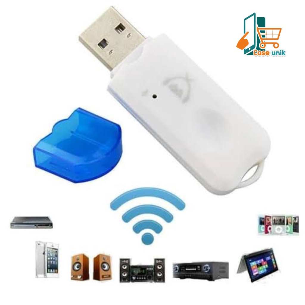 Bluetooth Receiver CK-06 Dongle Tanpa Kabel Aux CS5014