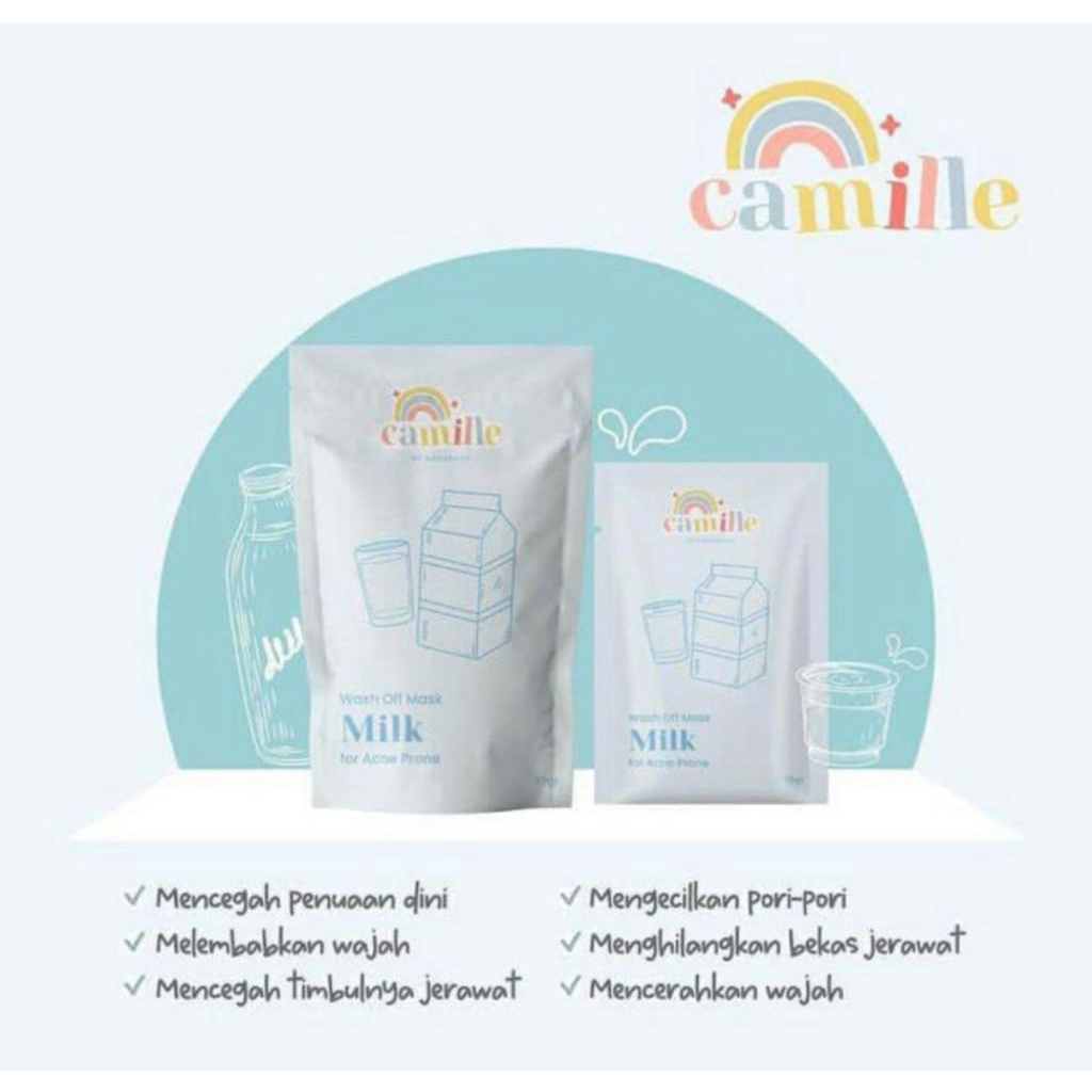 CAMILLE BEAUTY Wash Off Mask / Face Mask BPOM