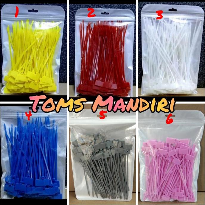 

Kabel Ties Label Ties 4X150mm /Ties kabel bendera