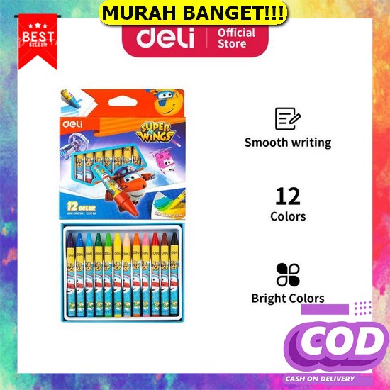 

Pen Crayon Putar Joyko Titi Isi 12 Murah Alat Tulis Sekolah Perlengkapan Menggambar Deli Super Wings Krayon Lilin 8 * 90 Round Barrel 12/18/24 Warna Ec21000