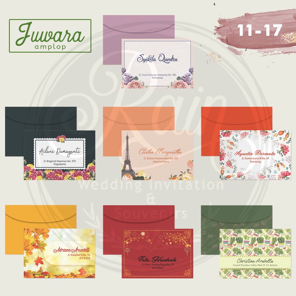 

Amplop Kondangan / Amplop Custom Kondangan / Amplop Sumbangan / Amplop Nama / Amplop Juwara