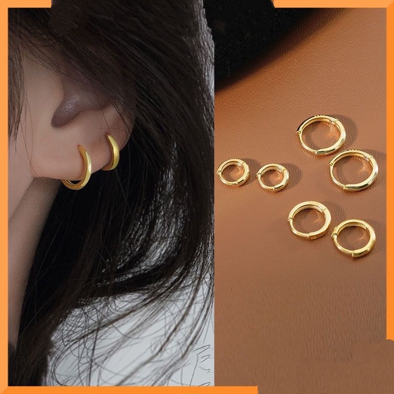 ANTING TITANIUM WANITA HULA HOOP JIPSY KOLONG UNIK