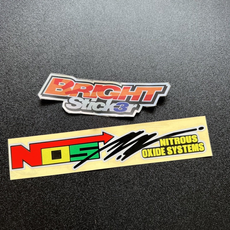 STICKER stiker NOS NITROUS OXIDE SYSTEMS Cutting