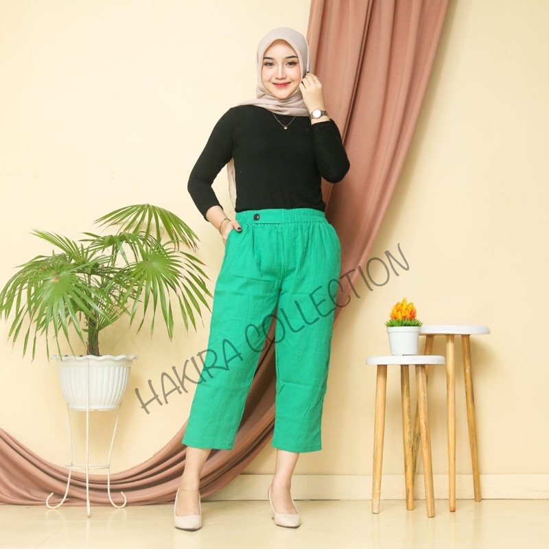 ASHIQQA PANTS MODEL 7/9 KRINKEL PREMIUM