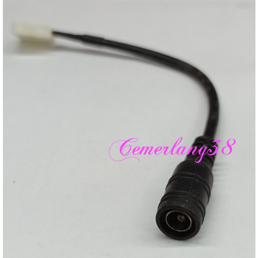 Kabel Jepit Jack DC Female for LED Strip SMD 5050 Single Colour