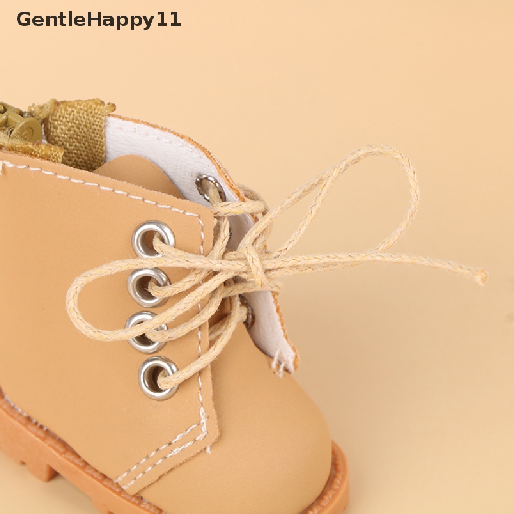 GentleHappy 1Pair 1/6 Dolls Shoes Mar Boots DIY Mini Shoes for Doll Accessories Toys id