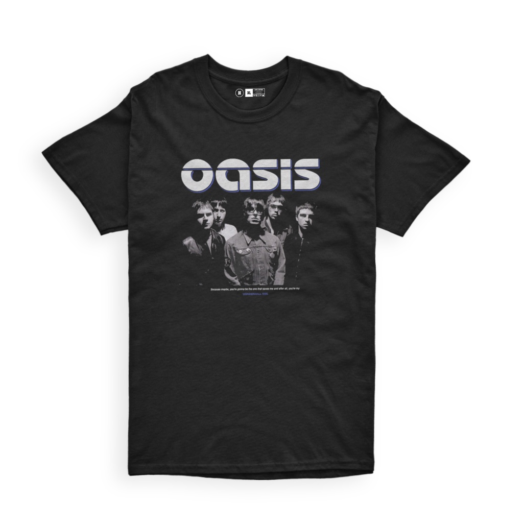 Kaos Oasis Original 100% Cotton