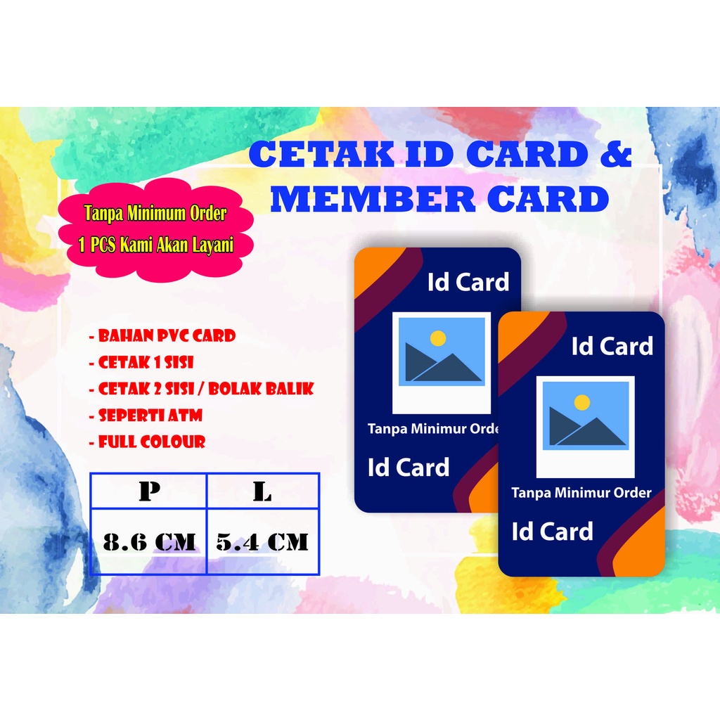 

Id Card Murah / Bisa Satuan