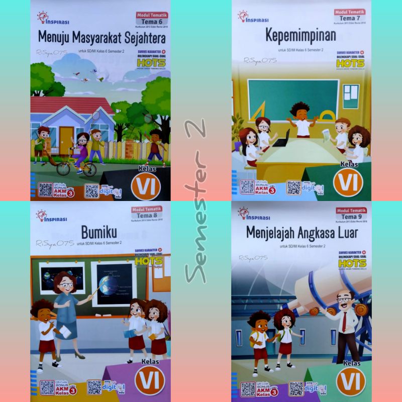 Inspirasi Tematik Kelas 6 SD/MI Semester 2 "WMG"