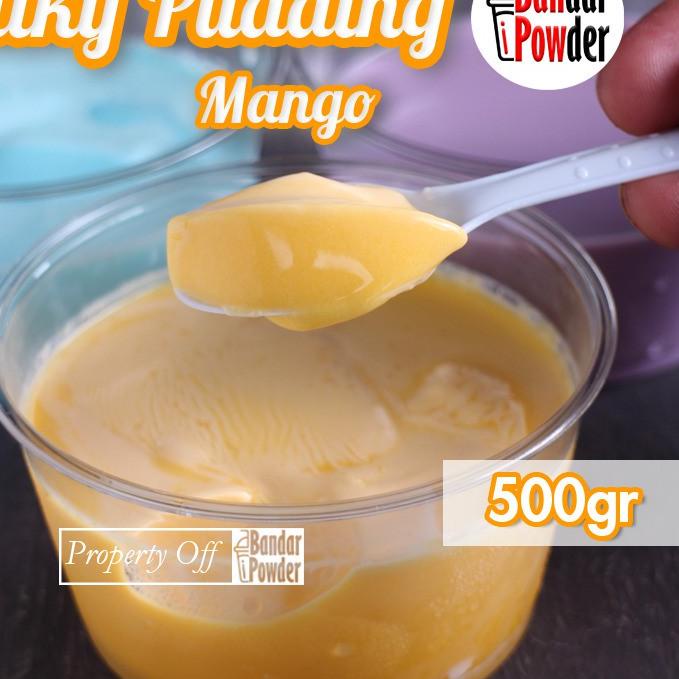 

BIG SALE Bubuk Silky Pudding Mango 500gr - Serbuk Puding Mangga Premium - Bandar Powder