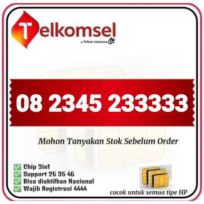 nomor cantik Kartu as telkomsel Panca 3,33333.082345233333