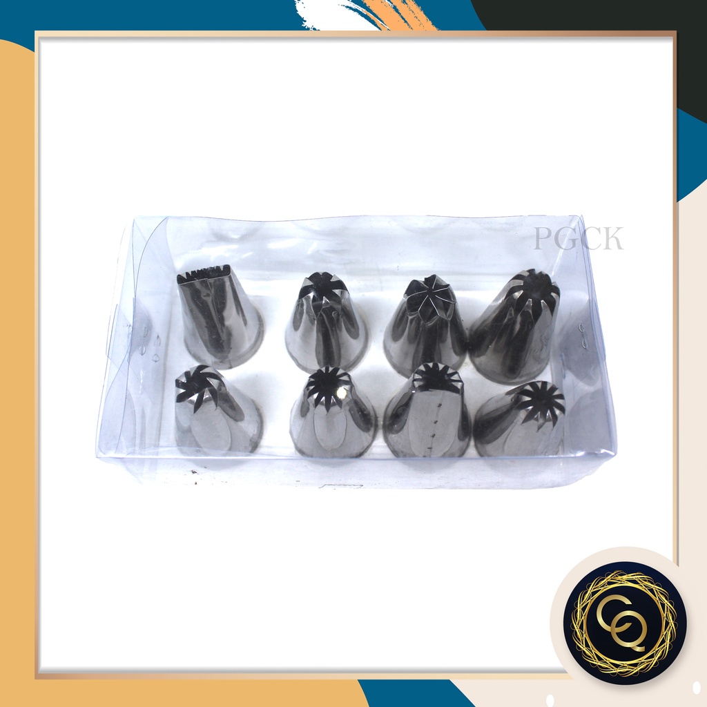 Spuit isi 8 Mika / Spuit Besar Stainless