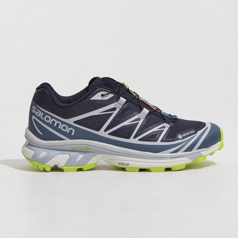 SALOMON XT-6 GORE-TEX 'NIGHT SKY/CHINA BLUE/ACID LIME' ORIGINAL