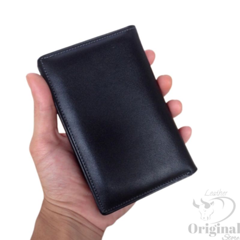 Dompet Kulit Pria 3/4 100% ORIGINAL Kulit Asli