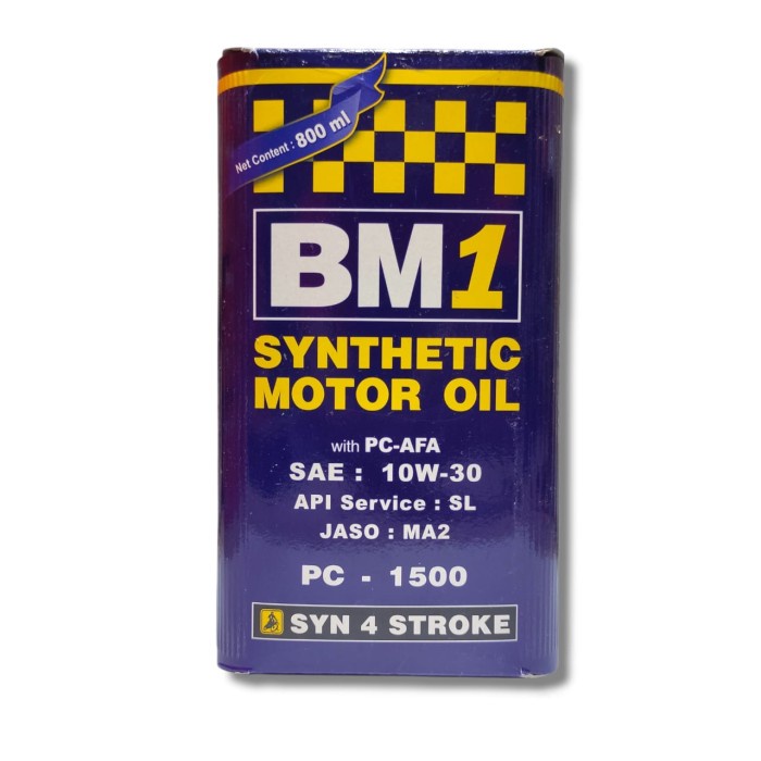 Oli Bm1 Racing Pc-1500 Bebek Sport 0.8Liter 800Ml Synthetic Pc-Afa #Original