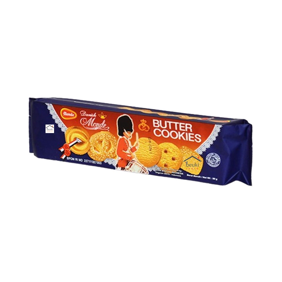 

Monde Butter Cookies Kue Mentega Biskuit Premium Danish