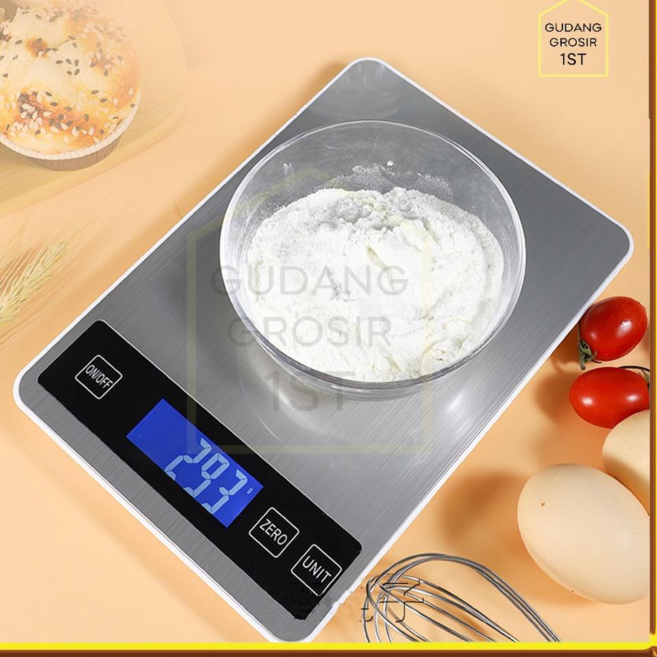 Terbaik.. Timbangan Dapur Digital | Timbangan Dapur Elektrik | Timbangan Dapur Digital 10kg | Rechar
