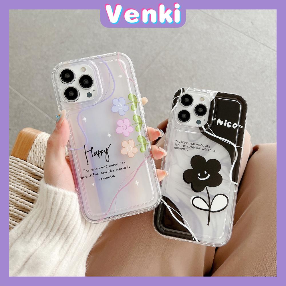 Case For iPhone 14 Pro Max TPU Soft Jelly Airbag Case Cute Flowers Case Camera Protection Shockproof For iPhone 14 13 12 11 Plus Pro Max 7 Plus X XR