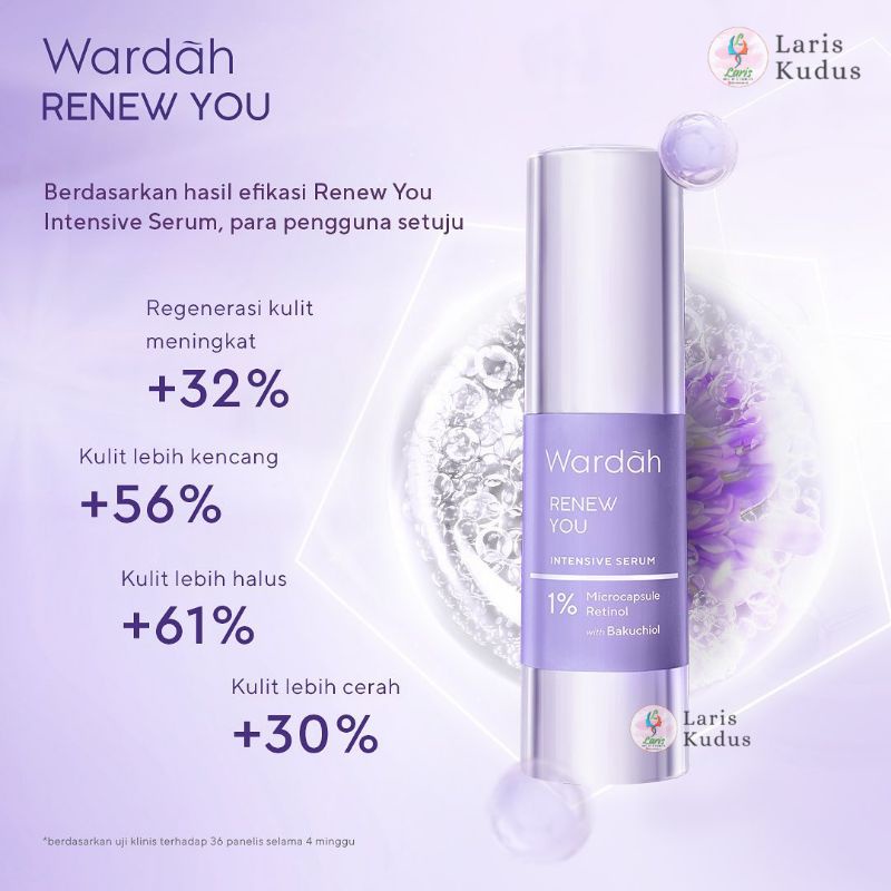 Wardah Renew You Anti Aging Intensive Serum/Wardah Serum/Wardah Serum Wajah/Wardah Serum Anti Penuaa