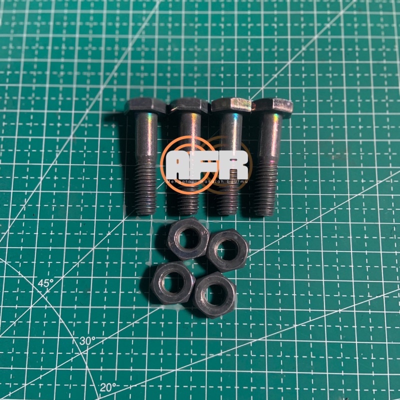 1 pak isi 4 pcs BAUT GEAR BELAKANG YAMAHA JUPITER/VEGA